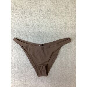 Prana Lahari Classic Bottom Carob Brown Bikini Swim Bottoms XL New